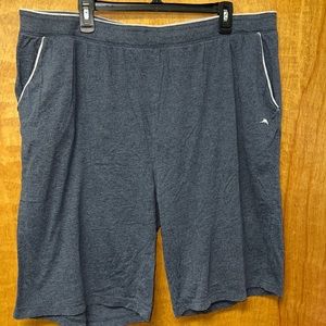 TOMMY BAHAMA Big & Tall Heather Cotton-Modal Lounge Shorts 2XTall